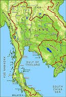 Map of North Thailand