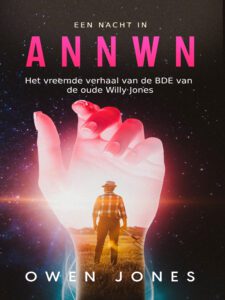 De boekomslag van het eerste boek in de 'Annwn-Hemel Serie': Een Nacht in Annwn